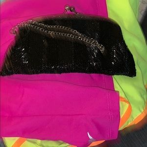 The limited black beaded wristlet